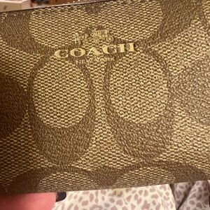 Coach Tan Signature Wallet